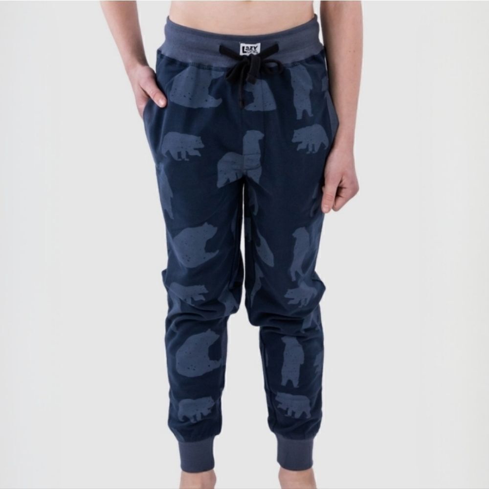 Lazy One Blue Get Lost Kid Joggers Pants
